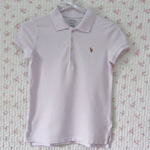 Polo by Ralph Lauren Kids Light Purple Polo Shirt size S7